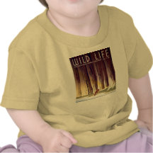 Affisch för djurliv WPA (hjort) T-shirt