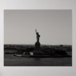 Affisch för frihetsgudinnanNew York City fotografi