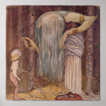 Affisch för John Bauer trollört