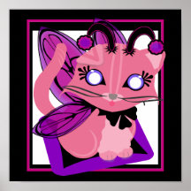 Affisch för kattunge för Rosie Toon kattunge felik