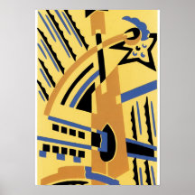 Affisch för konst för SergeGladky Jazz