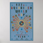 Affisch för Quidditch vmblått