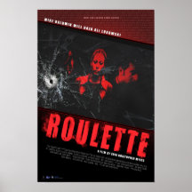 Affisch för roulettaffisch V1