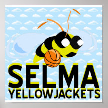 AFFISCH FÖR SELMA YELLOWJACKETS