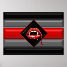 Affisch för vampyrprideflagga