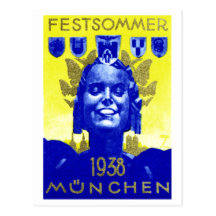 Affisch för vintagesommarFest Vykort