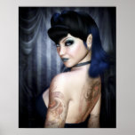 Affisch/kanfas för drottning för madamSophie vampy