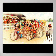Affisch-Sportar/Lek-Vintage sportkonst 1
