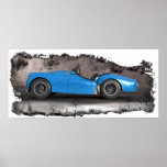 Affisch TriumphTr2-Side