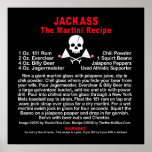 Affisch tryck - JACKASS, Martinien
