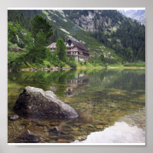 Affisch-Vatten-Reflexioner