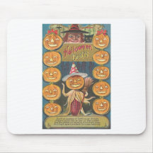 Affischer för klassiker för kort för vintageHallow Mus Mattor