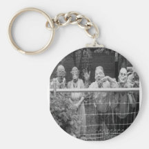 Affischer för klassiker för kort för vintageHallow Nyckel Ring