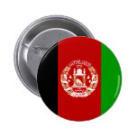 Afghanistan flagga knappar med nål