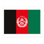 Afghanistan flaggavykort