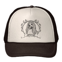 AFGHANSK HUND (2) TRUCKER KEPSAR