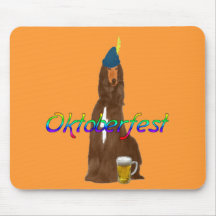 Afghansk hund Mousepad för oktoberfest Mus Matta