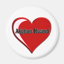 Afghansk hundhjärta magneter