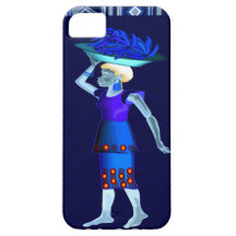 Africancarrying mat iPhone 5 fodral
