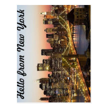 Africankoko beställnings- New York vykort