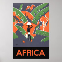 Afrika Affisch