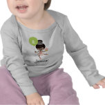 Afrikan för utslagsplats för långärmad för Balleri Tshirts