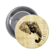 Afrikansk elefant knappar