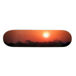 Afrikansk solnedgång skate deck