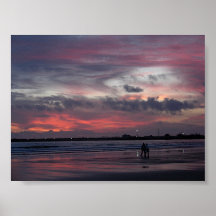 Afrikansk strand print