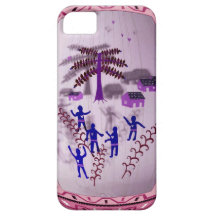 Afrikanskt byfolk iPhone 5 Case-Mate fodral