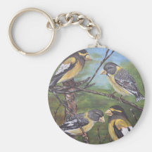 AftonGrosbeaks Nyckelringar
