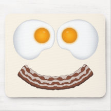 Ägg och bacon flina Mousepad Musmatta