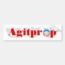 Agitprop - NEAEN och Obamaen Bildekaler