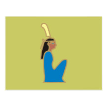 Ägypten Göttin Maat egypt godess Postkarten