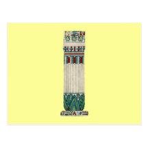 Ägypten Säule egypt Pillar Postkarte