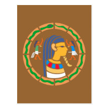 Ägyptischer Kreis egypt circle Postkarten