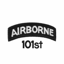 Airborne 101st embroidered shirts