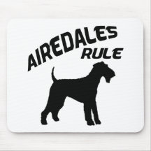 Airedales härskar musmattor