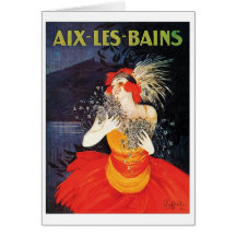 Aixen Les Bains reser affischen Hälsnings Kort