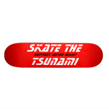 ÅKA SKRIDSKOR DEN TSUNAMISERVICEJAPAN LÄTTNADEN SKATE DECKS