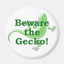 Akta sig geckoen! magneter