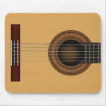 Akustisk gitarr Mousepad Mus Matta