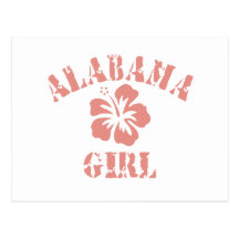 Alabama rosaflicka vykort