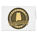 Alabama Statehood Hälsningskort