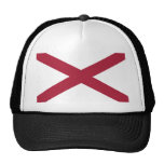 Alabama statlig flagga mesh kepsar
