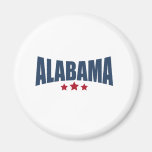 Alabama tre stjärnadesign kylskåpsnagnet