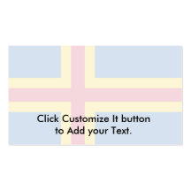 Aland Finland flagga Visit Kort