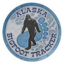 Alaska Bigfoot bogserare Dinner Plate