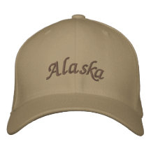 Alaska broderade hatten