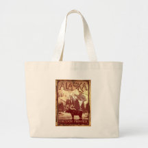 Alaska - den sist gränsen tote bags